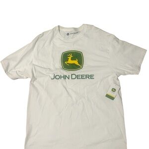 John Deere White T-Shirt